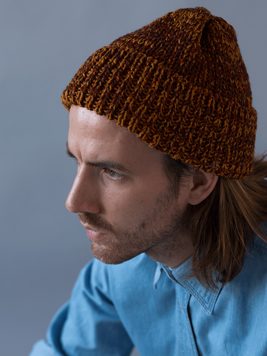 Fisherman Knit Hat - Forest
